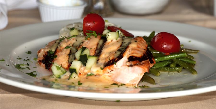 Seafood and Continental dishes